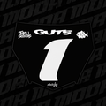 Classic black/white motocutz decal